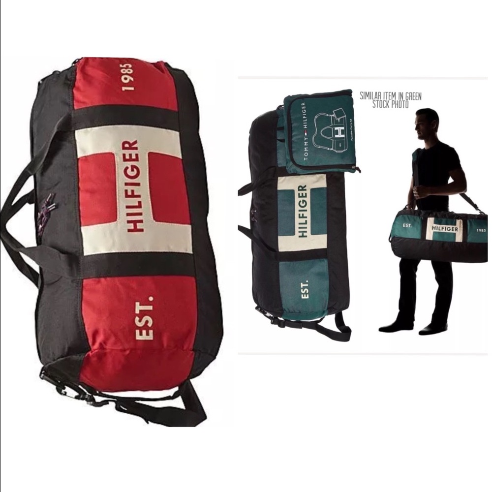 ‼️SOLD -OUT - ‼️ TOMMY HILFIGER DUFFLE TRAVEL BAG - Picture 2 of 8